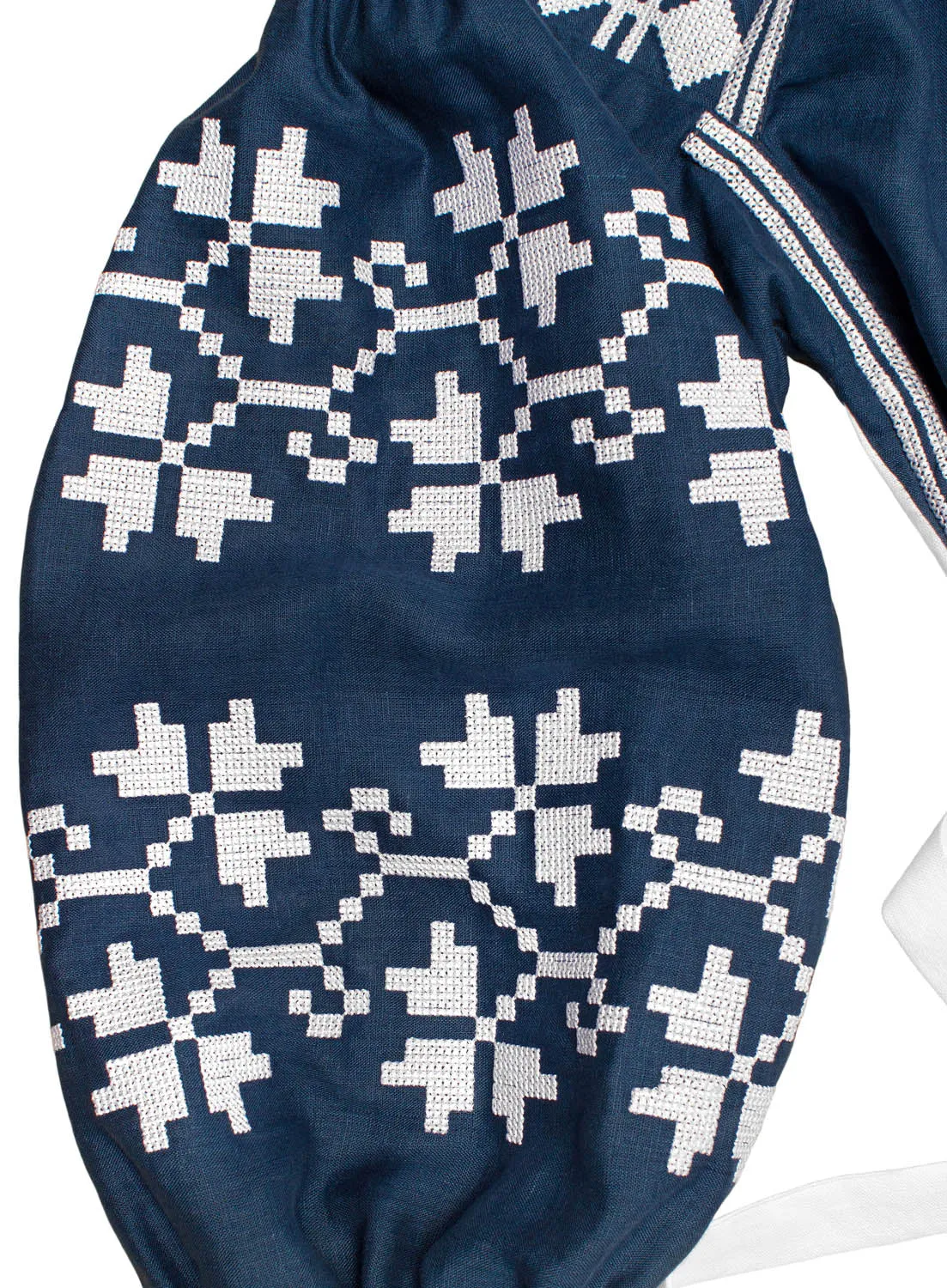 Navy blue Kaftan in Ethnic style