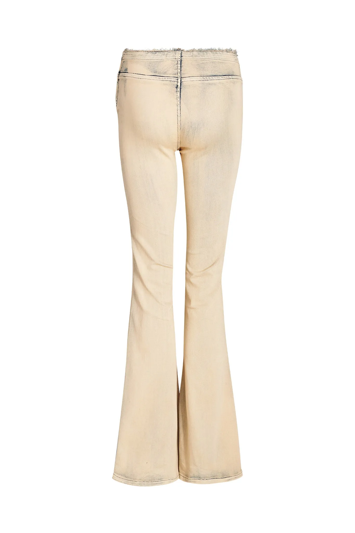 NEAVAH DENIM PANT - NEUTRAL : TAN