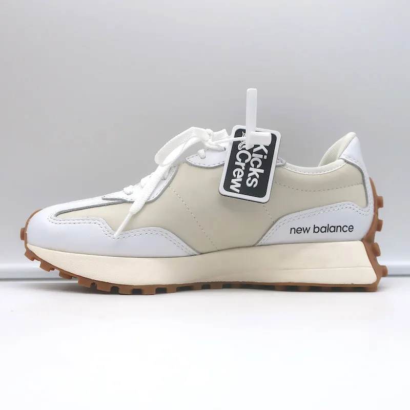 New Balance 327 Sneakers White / Moonbeam Leather Size 7 NEW