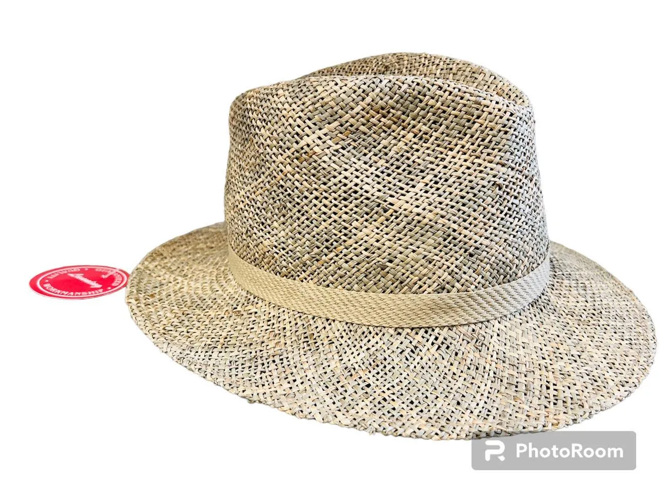 New Hand Woven in Canada Lanning Hat, quality workmanship, Unisex! Natural, Sz L