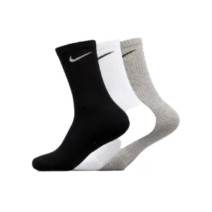NIKE EVERYDAY CUSHIONED CREW SOCKS 3 PACK - MULTI