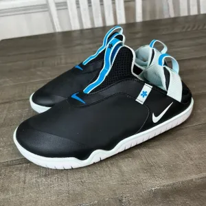 Nike Zoom Pulse Black Hero Blue Nursing Slip On Sz 6