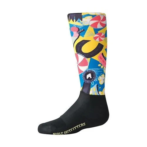 Noble Outfitters Girls Printed Peddies - Over The Calf