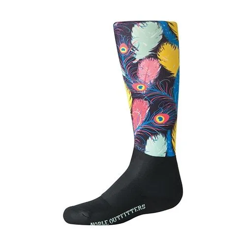 Noble Outfitters Girls Printed Peddies - Over The Calf