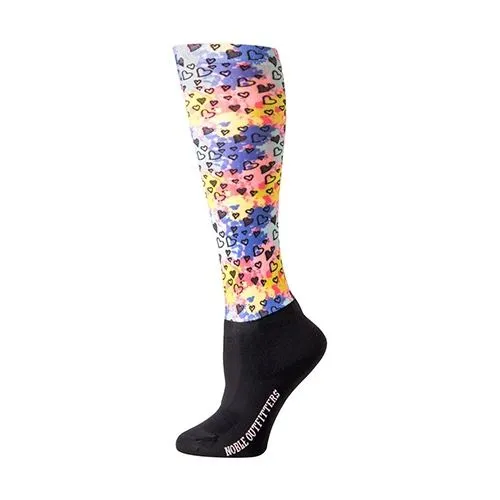 Noble Outfitters Girls Printed Peddies - Over The Calf