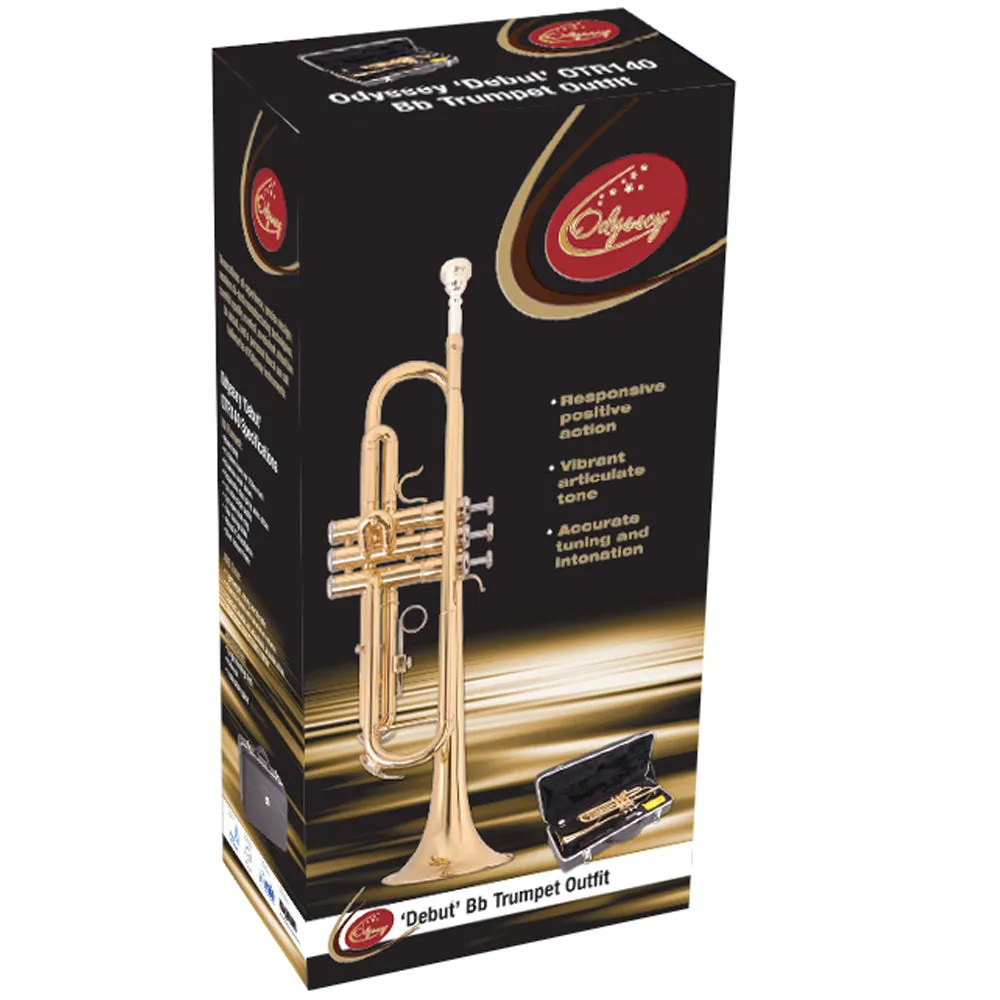 Odyssey OTR140 Debut B♭ Trumpet Outfit