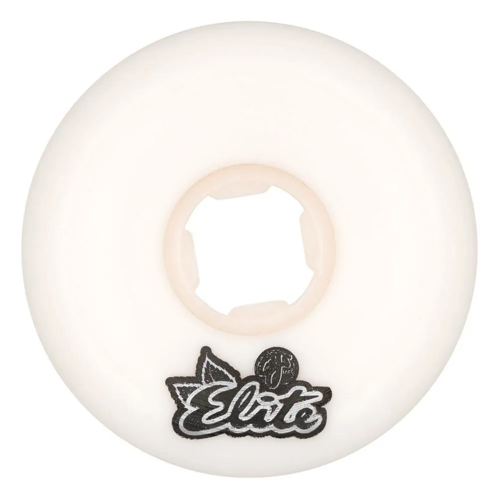 OJ Elite Skateboard Wheels Nomads 95a - Black / White