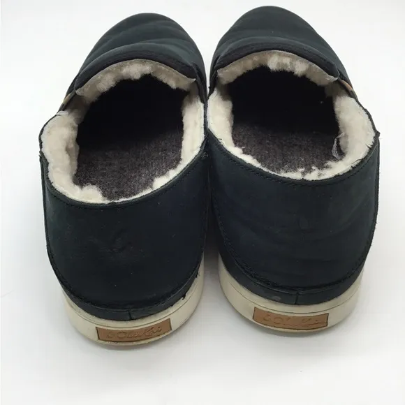 Olukai Pehuea Heu Genuine Shearling Leather Sneaker