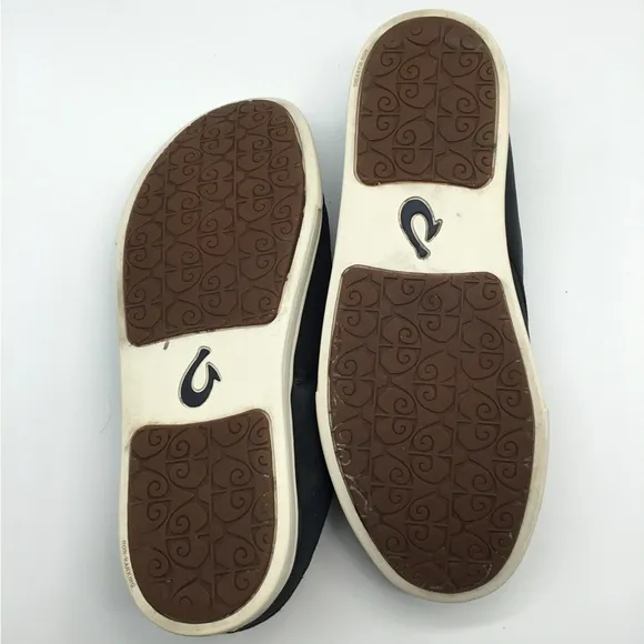 Olukai Pehuea Heu Genuine Shearling Leather Sneaker