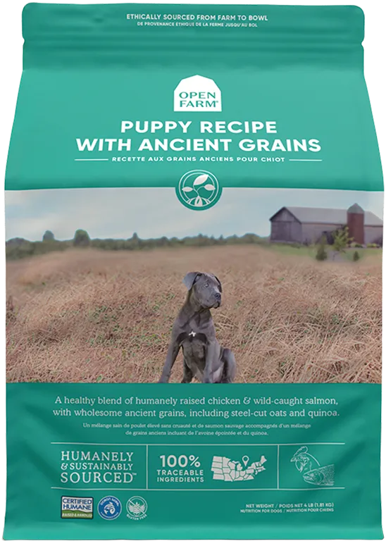 Open Farm Ancient Grains High-Protein Puppy Food