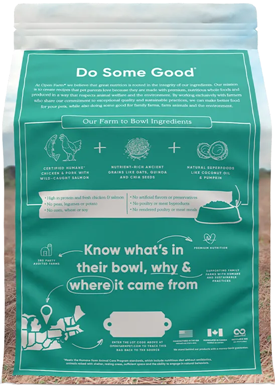 Open Farm Ancient Grains High-Protein Puppy Food