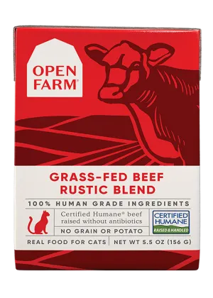 Open Farm Grass-Fed Beef Rustic Blend Wet Cat Food