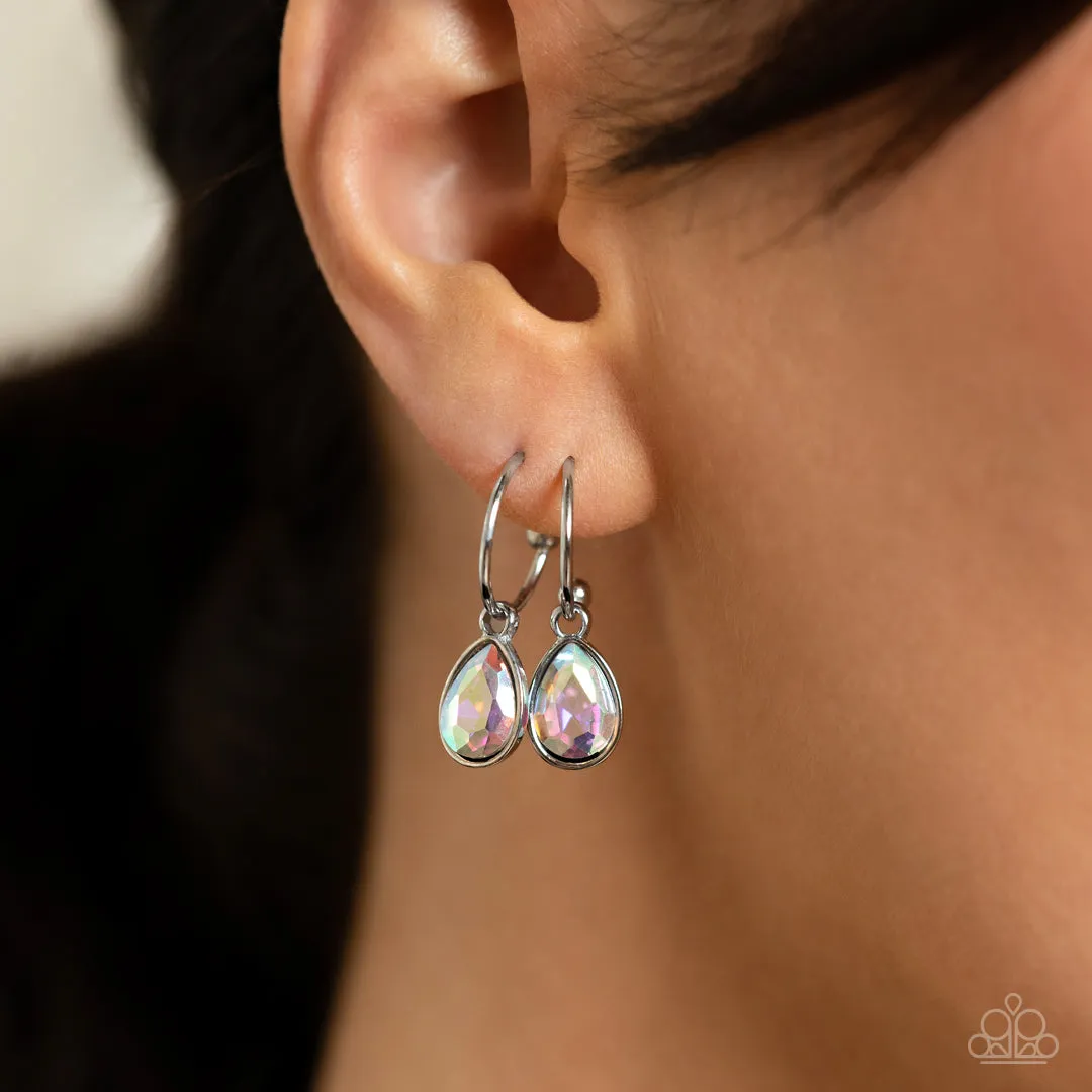Paparazzi Teardrop Tassel - Multi Earrings