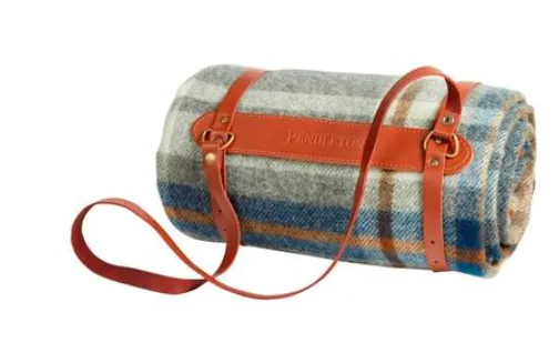 Pendleton Motor Robe with Leather Carrier
