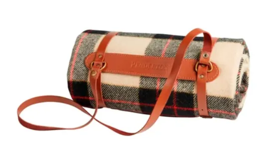 Pendleton Motor Robe with Leather Carrier