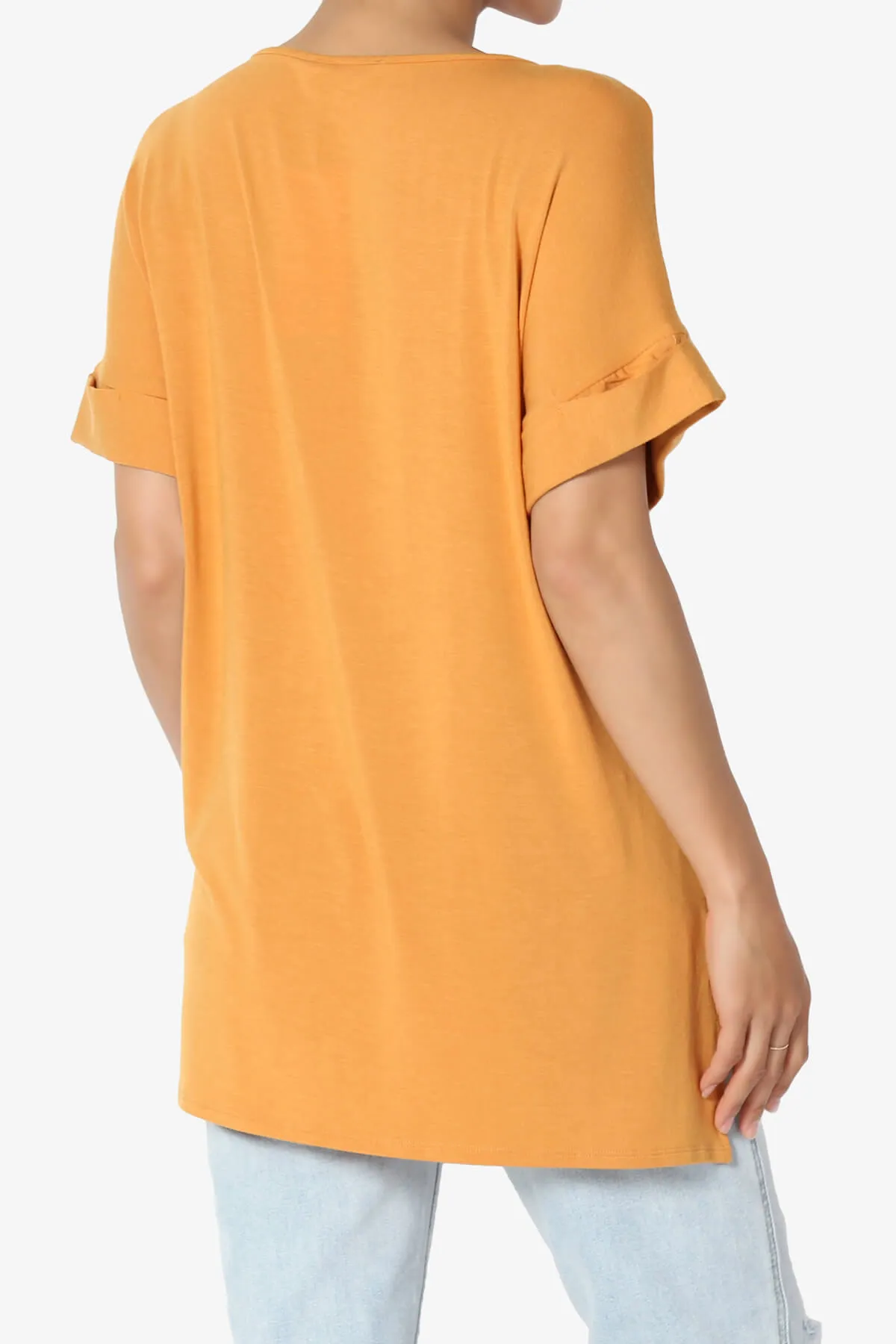 Poloma Modal Jersey Boat Neck Top PLUS
