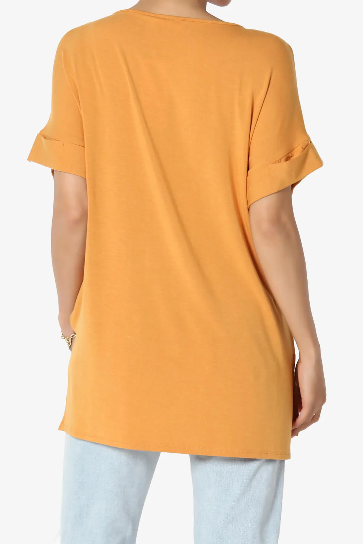 Poloma Modal Jersey Boat Neck Top PLUS
