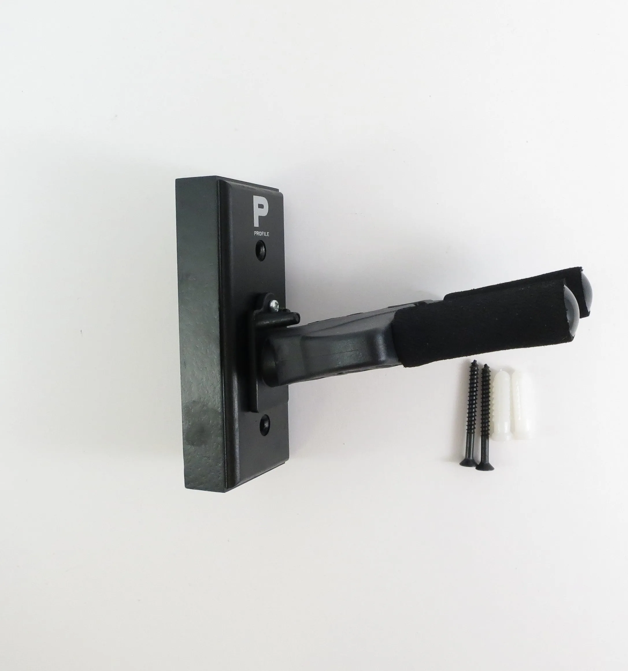 Profile Ukulele Wall Mount Hanger, Black Base