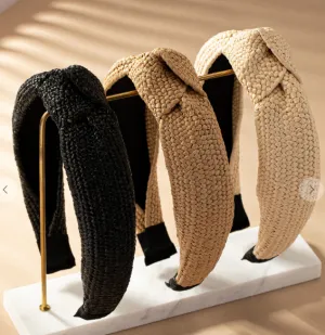 Raffia Straw Headband