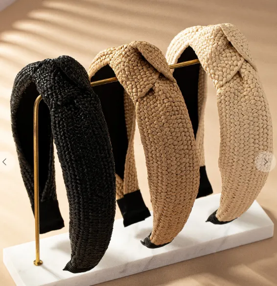 Raffia Straw Headband