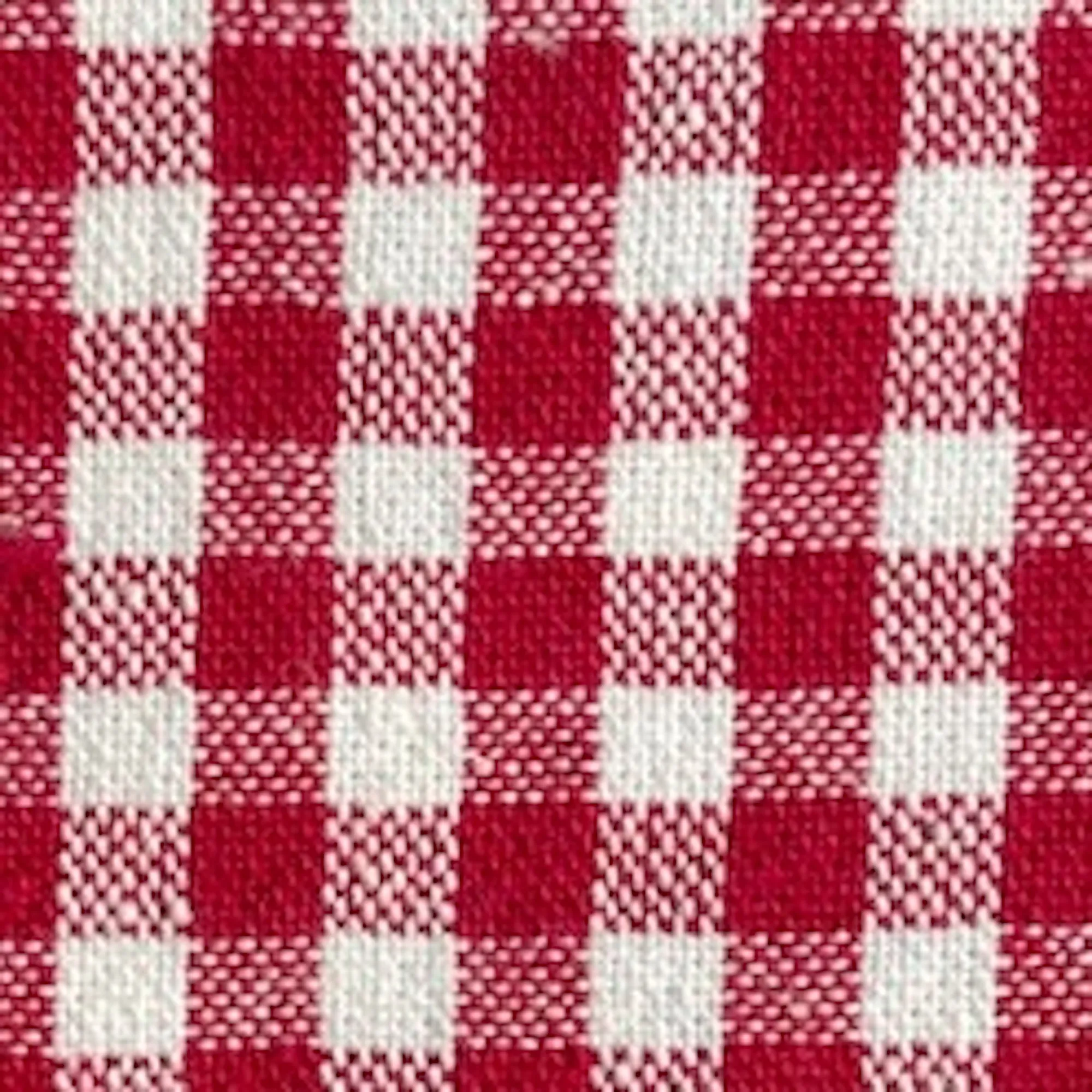 Red Gingham Dog Bow Tie