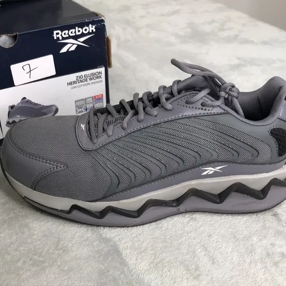 Reebok Zig Elusion Heritage Low cut Work Sneaker Men's 9M