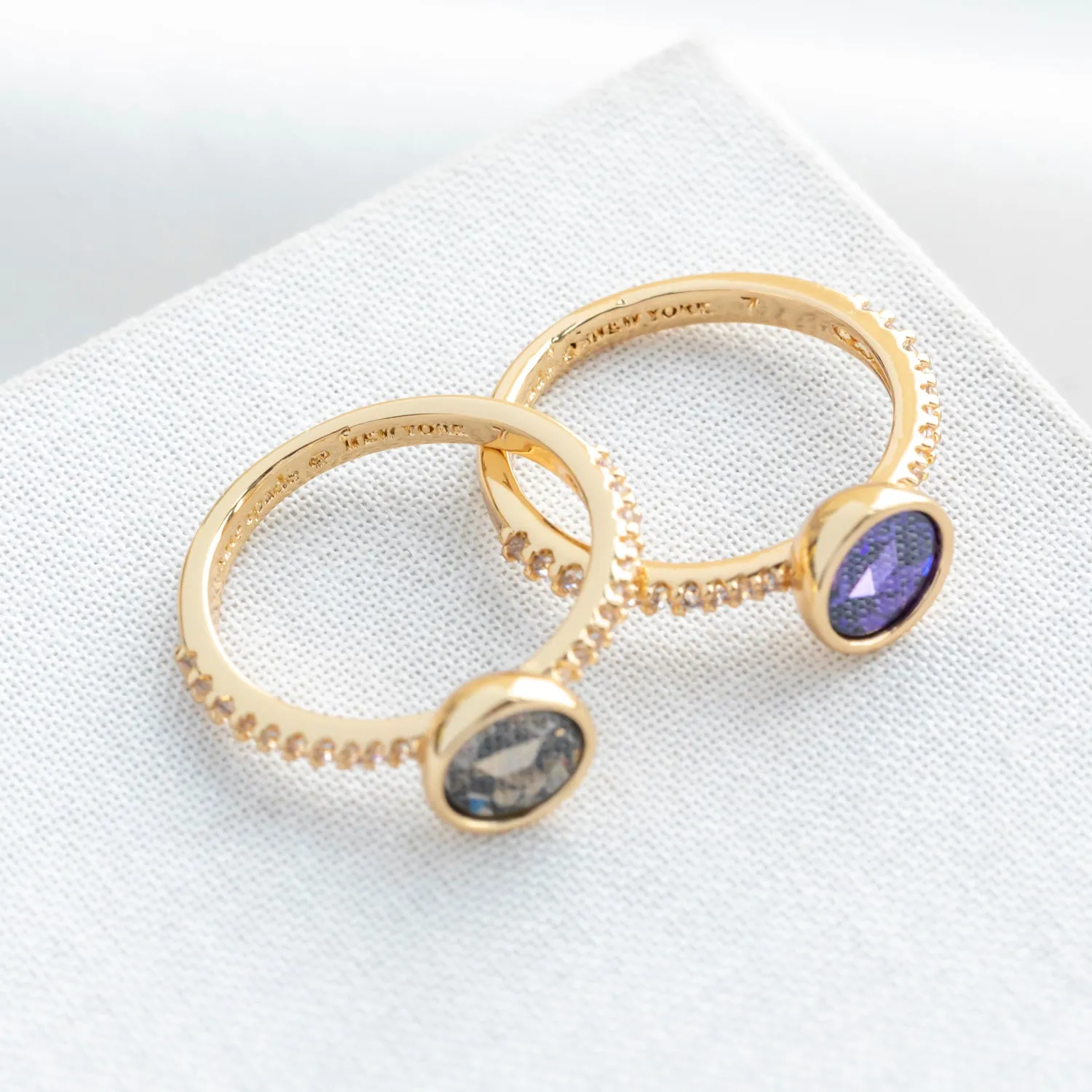 Reflecting Pool Mini Round Ring Set Size 7