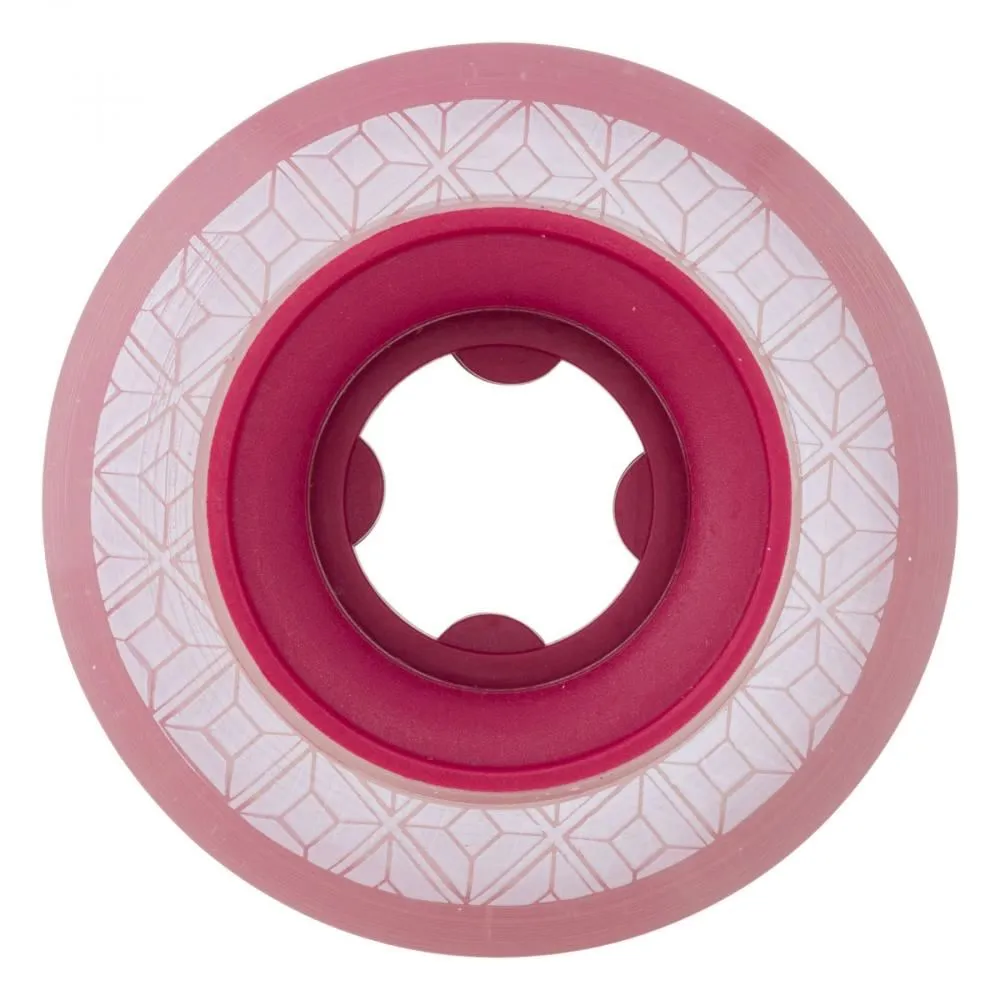 Ricta Skateboard Wheels Crystal Cores 95a - Red
