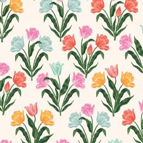 Rifle Paper Co. x TFD Tulips Lady Dog Bow