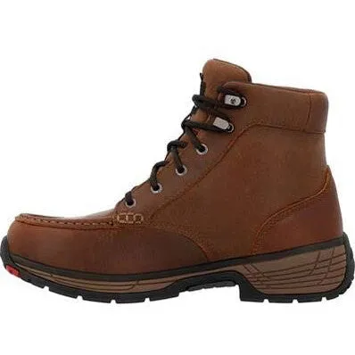Rocky Men's Treadflex 6" Comp Toe WP Work Boot -Crazy Horse- RKK0467