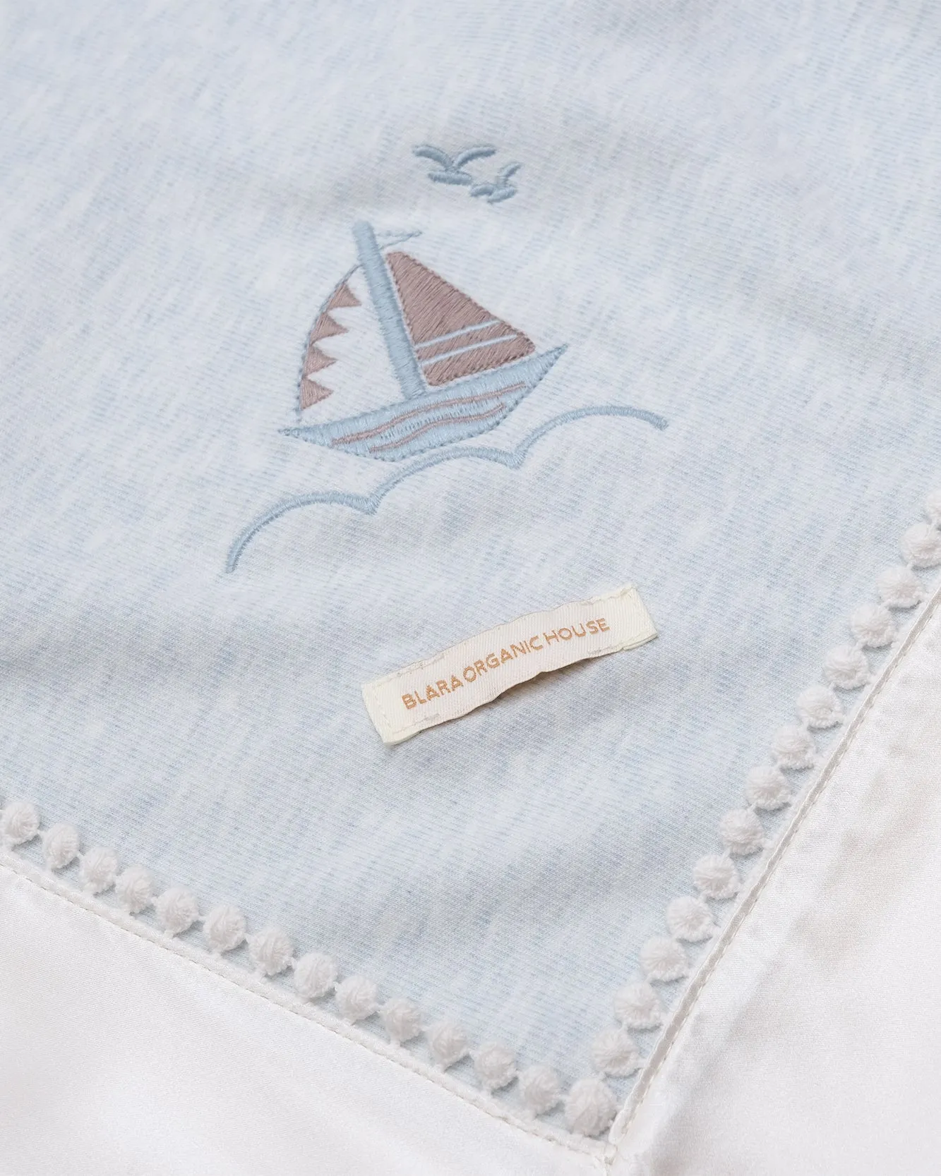 Sail Boat Blanket 100*100CM