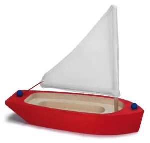 Sailing Boat, Red