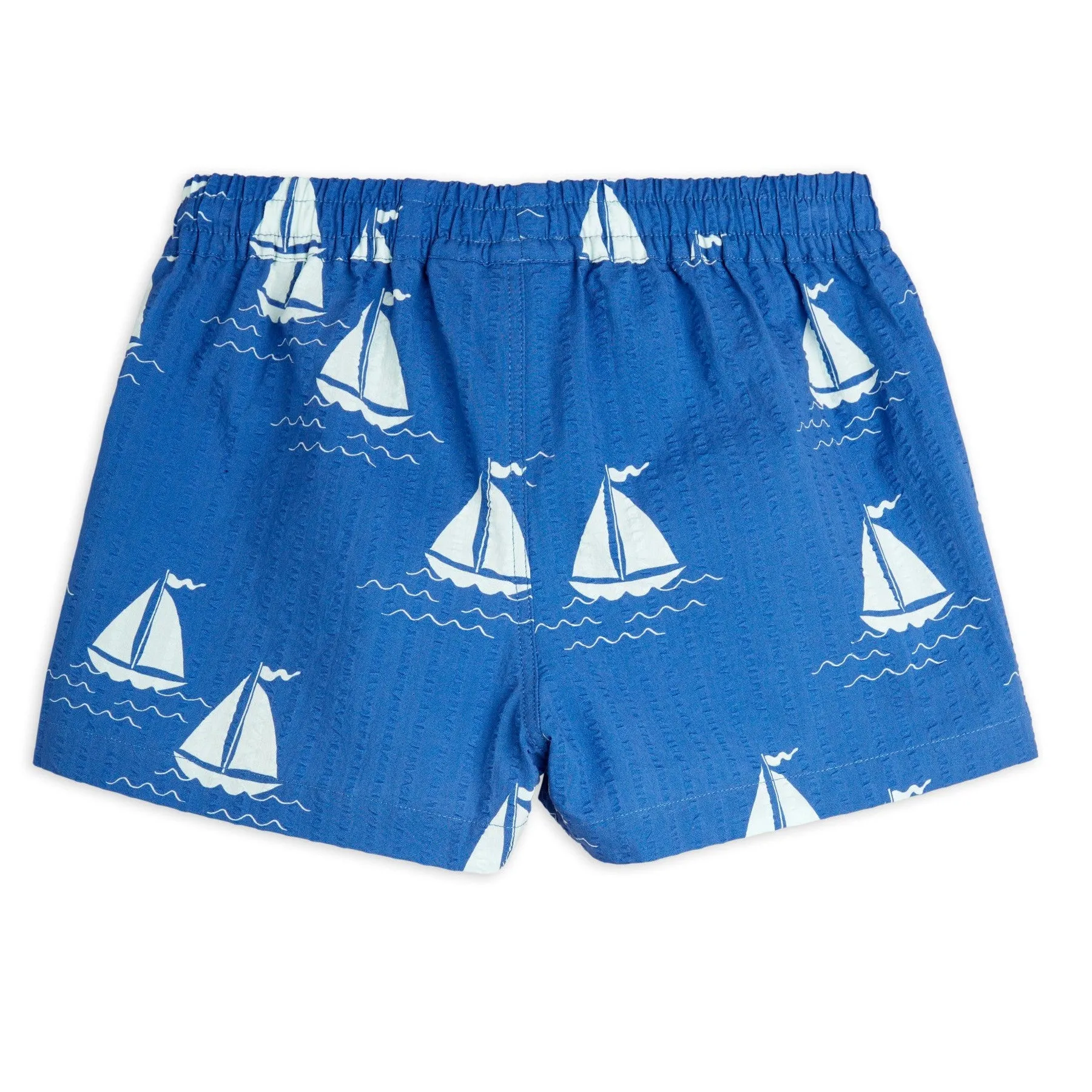 Sailing Boat Woven Shorts by Mini Rodini