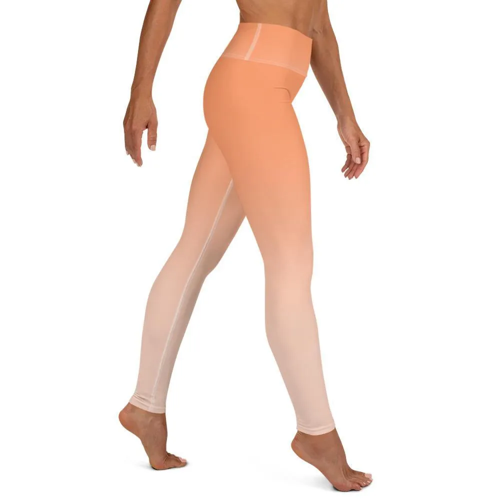 Salty Mermaid Performance Leggings (Sunset)