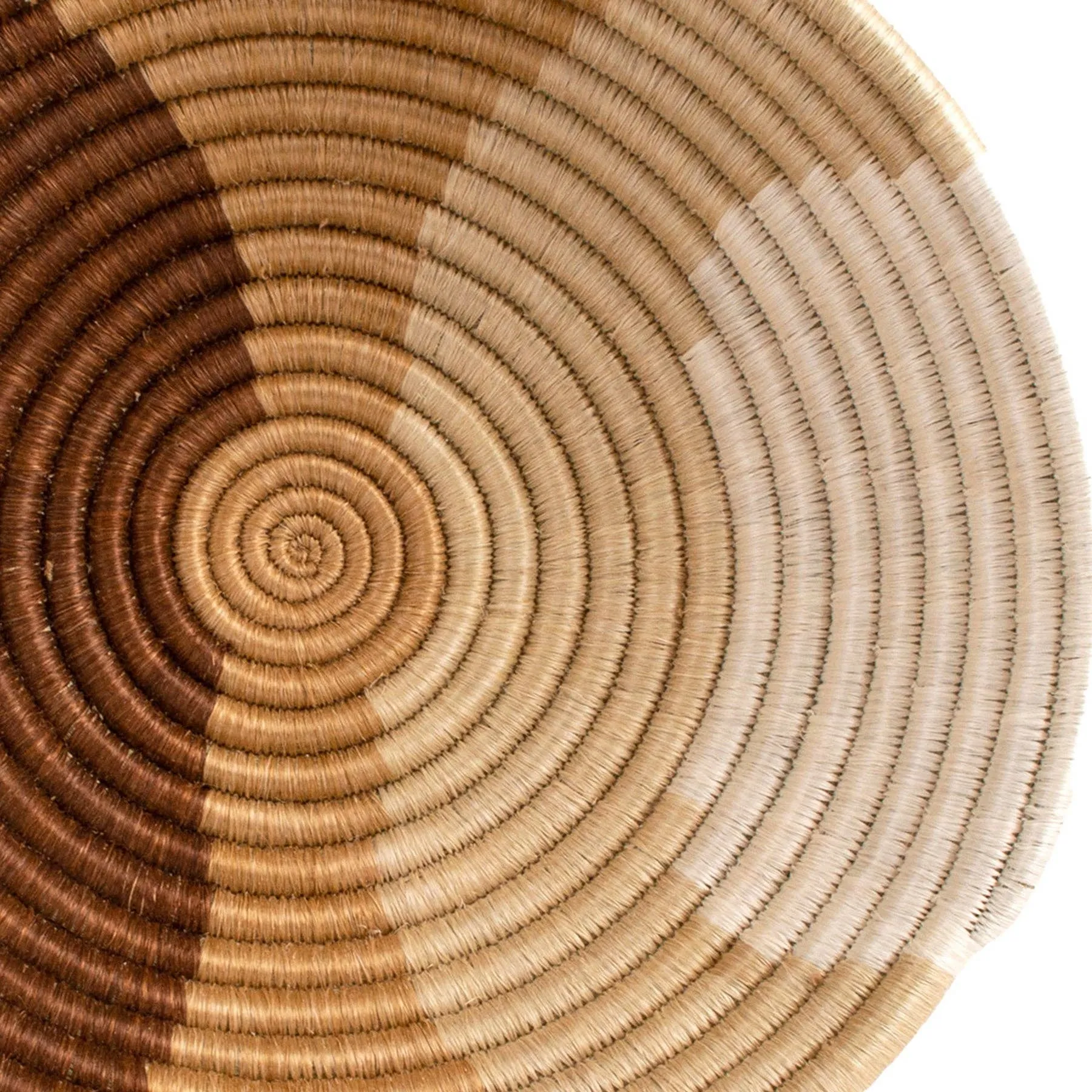 Sand Woven Bowl - 12" Balanced