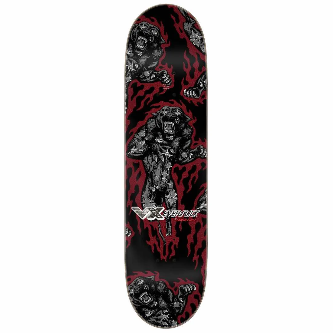 Santa Cruz Everslick Asta Cosmic Cat Misprint 8" Skateboard Deck
