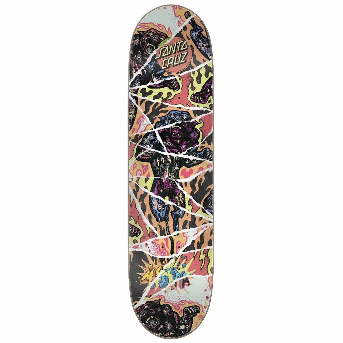 Santa Cruz Everslick Asta Cosmic Cat Misprint 8" Skateboard Deck