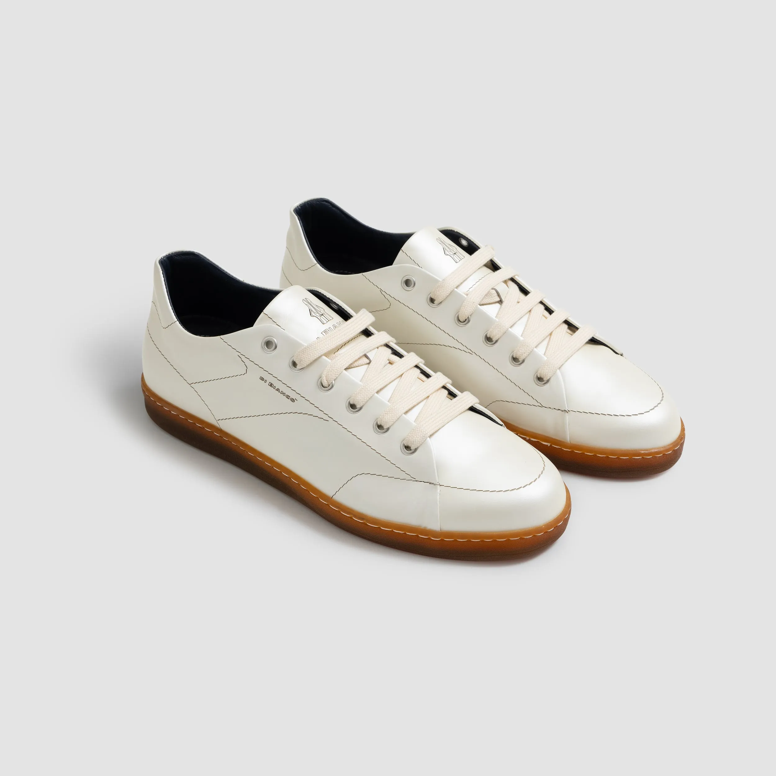 Saraceno Laser Eternity White Men’s Sneaker