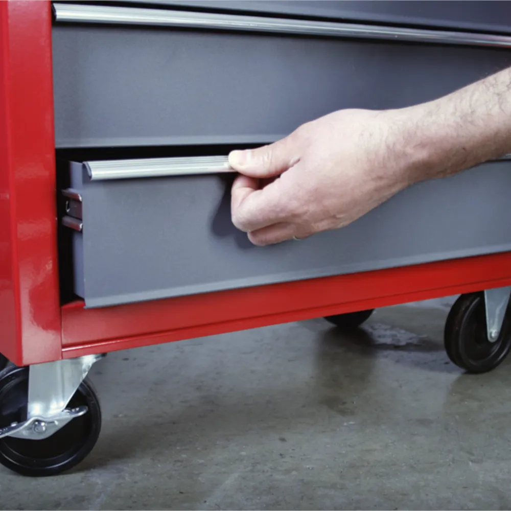 Sealey 7 Drawer Rollcab with Ball-Bearing Slides - Red/Grey - B