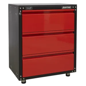 Sealey Modular 3 Drawer Cabinet with Worktop 665mm - C