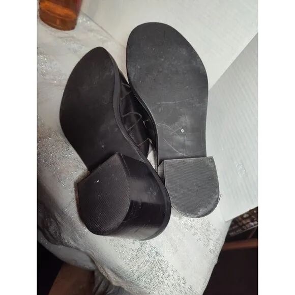Seychelles Women's Masterpiece Clog with Block Stacked Heel Black 9