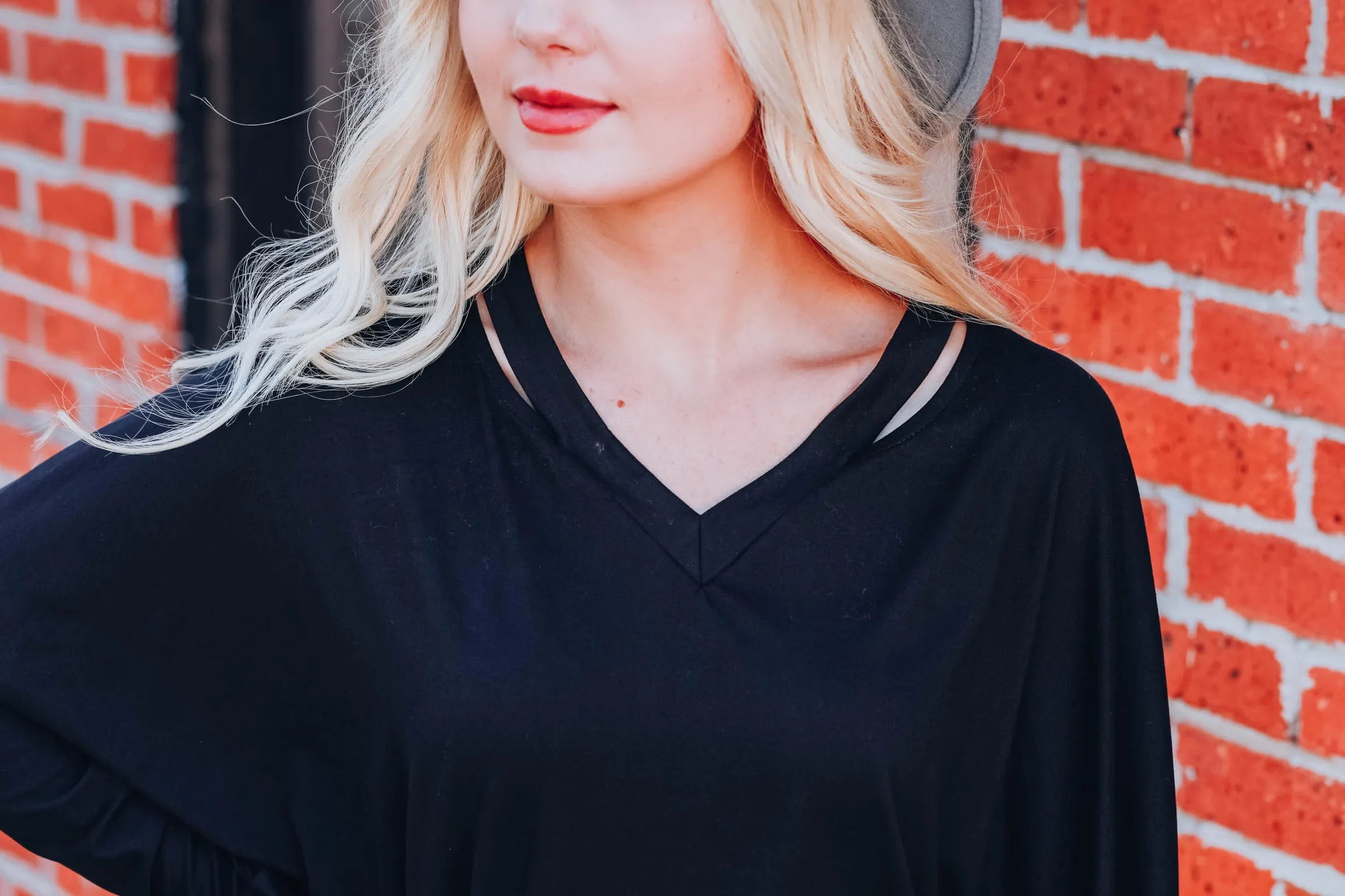 She's Got The Look Top - Black