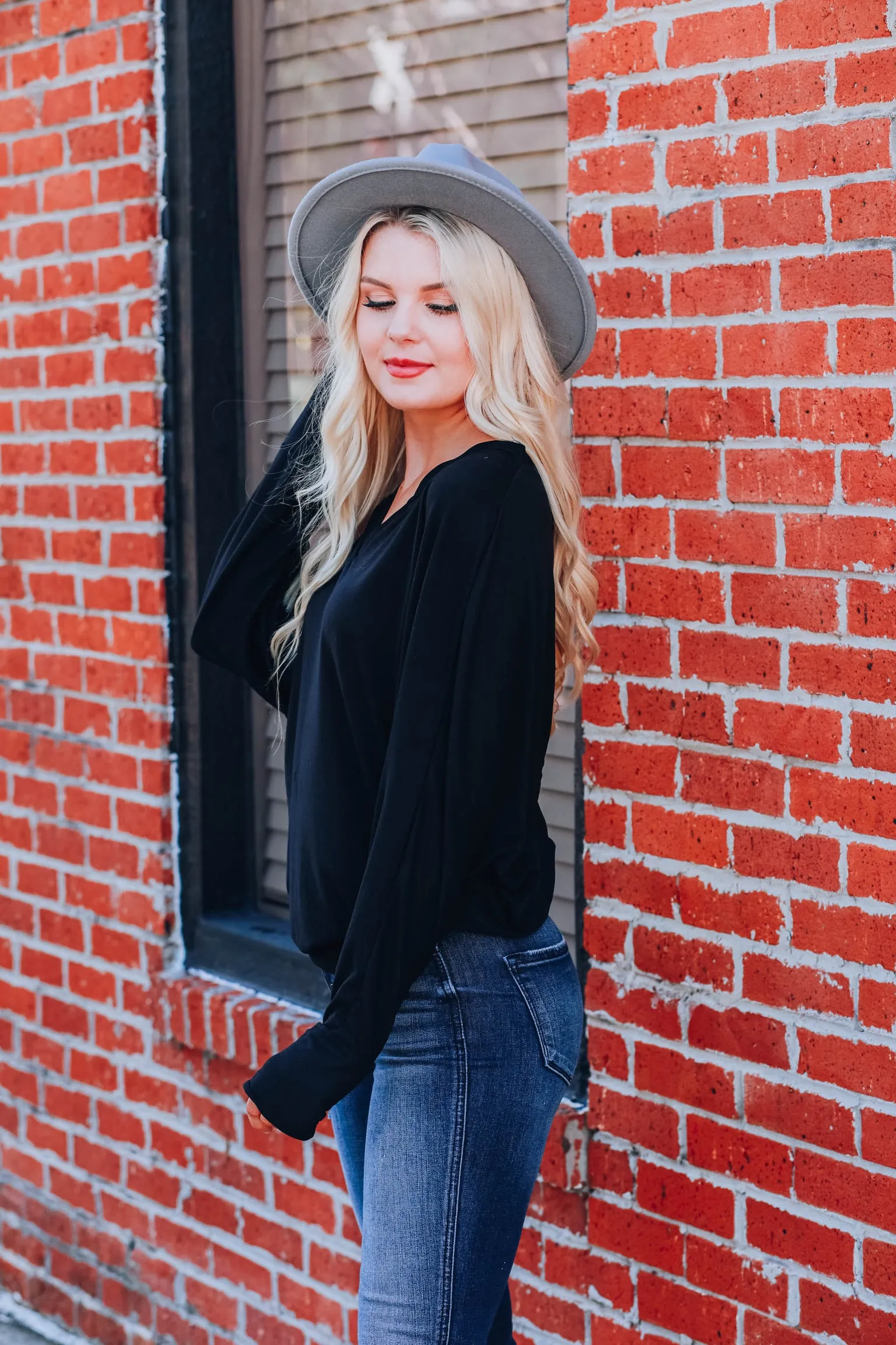 She's Got The Look Top - Black