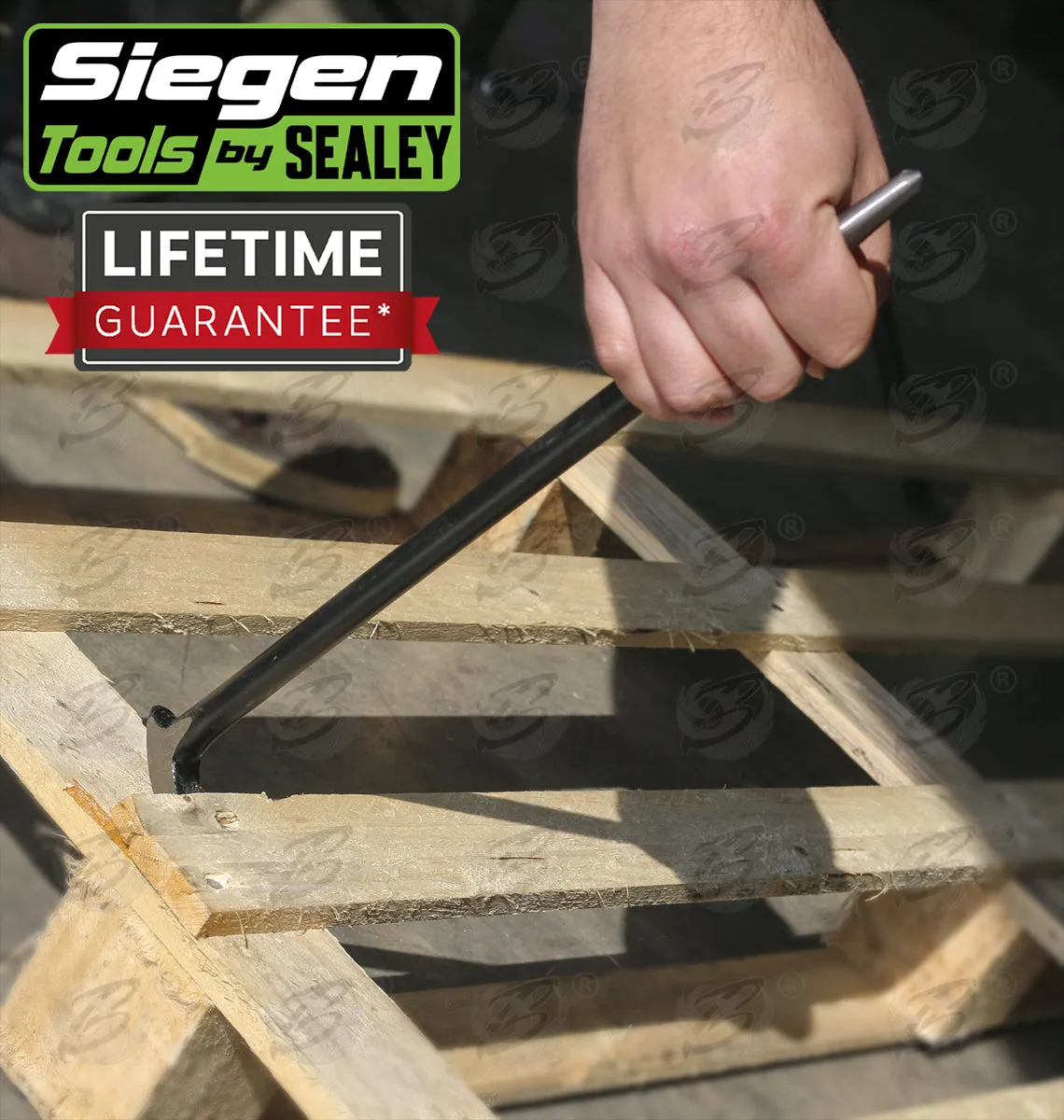 SIEGEN 4PCS HEEL & TOE PRY BARS ( PODGER BARS )