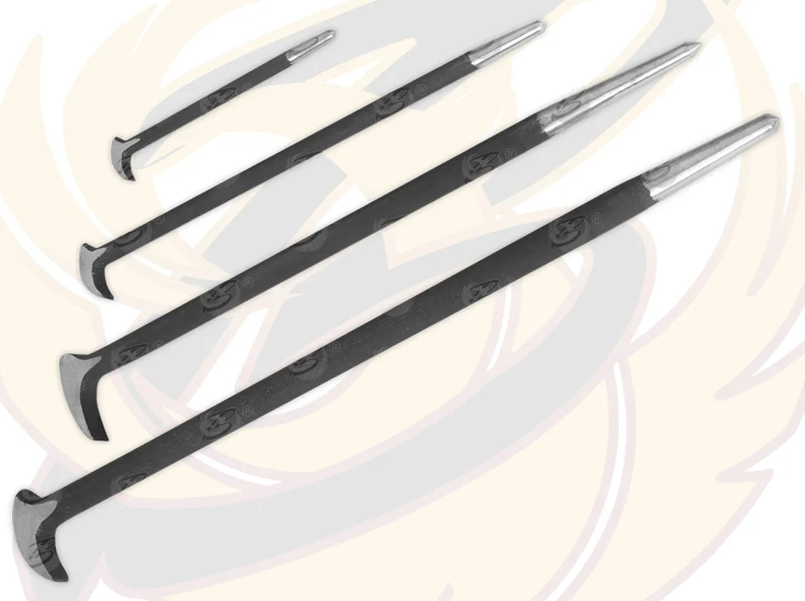 SIEGEN 4PCS HEEL & TOE PRY BARS ( PODGER BARS )