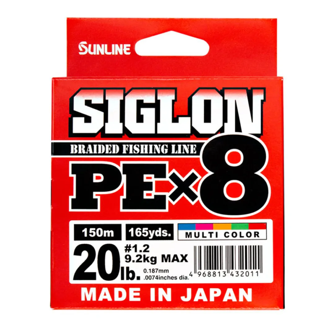 Siglon PEX8 Multi Colour Braid