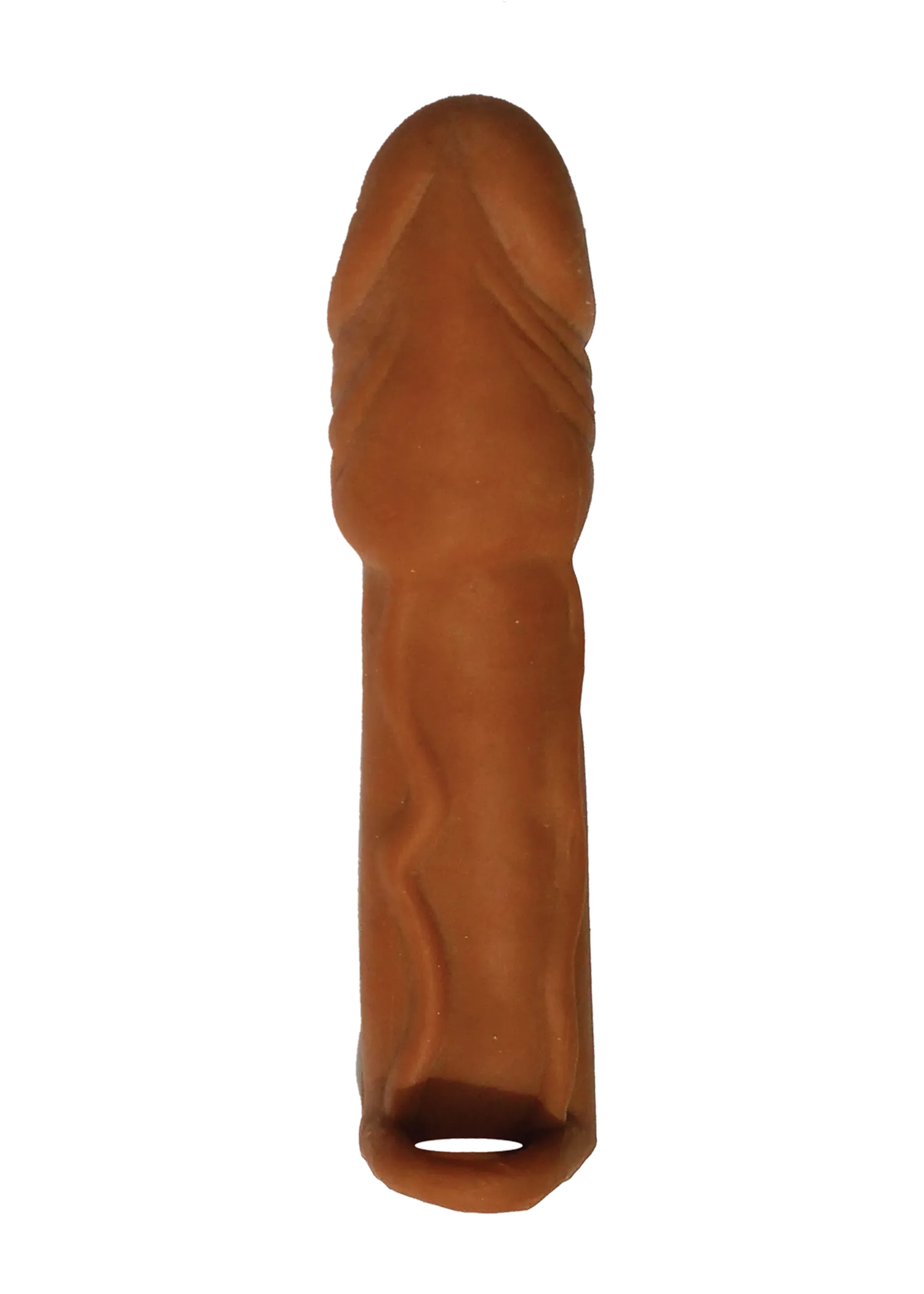 Skinsations Latin Lover Series Husky Lover 7 Inch Vibrating - Brown