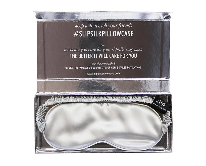 SLIP™  SLEEP MASK - SILVER