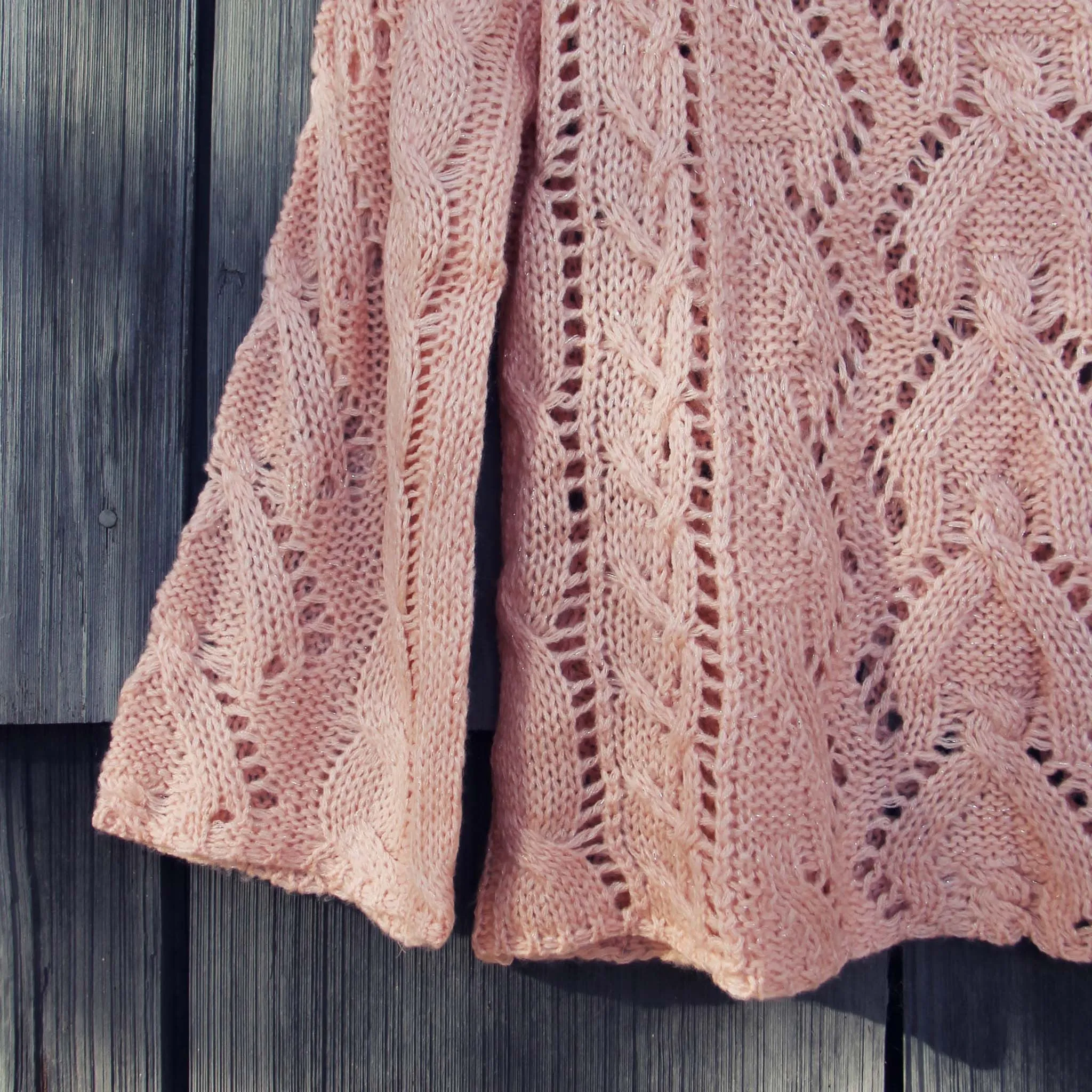 Snowfrost Fisherman's Sweater
