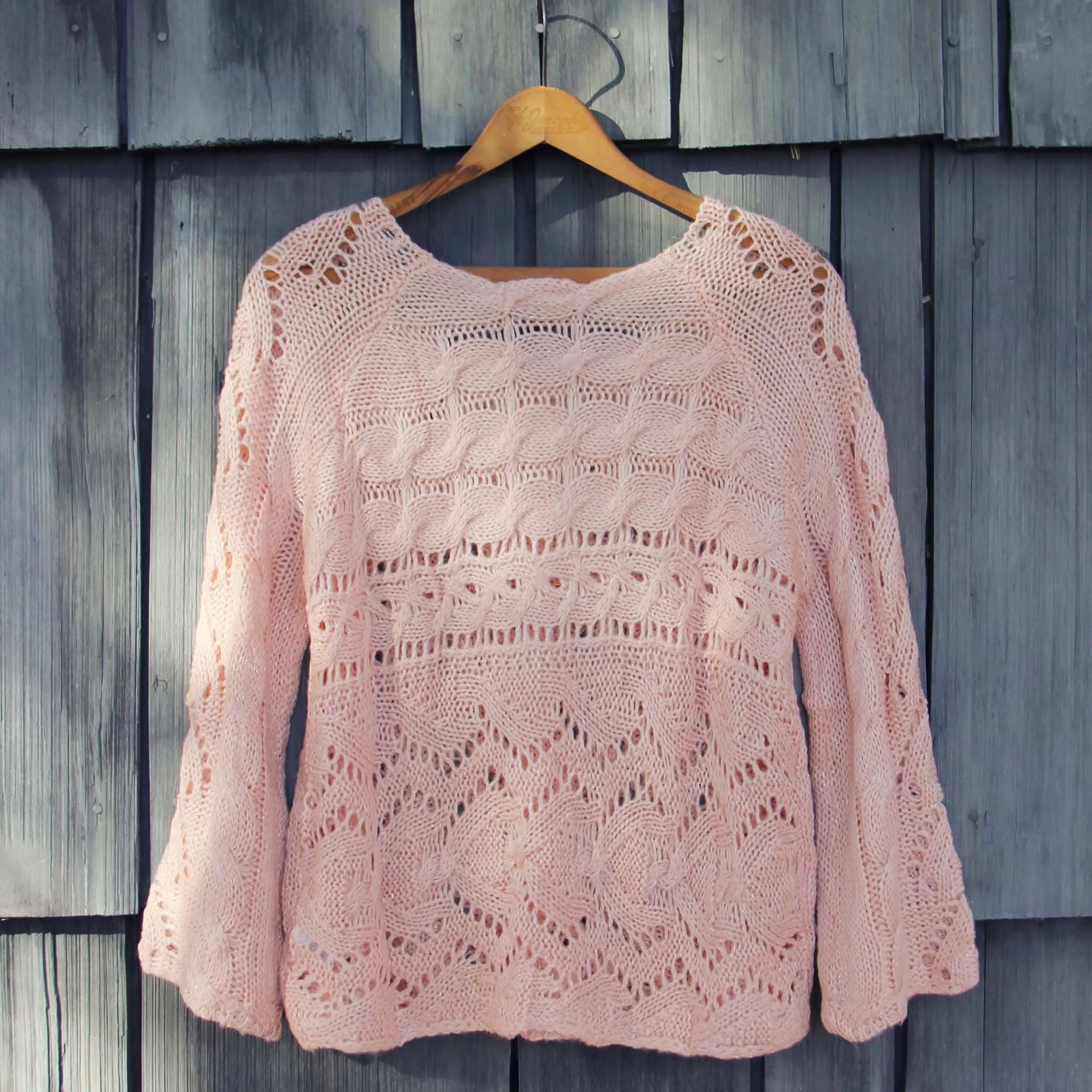 Snowfrost Fisherman's Sweater